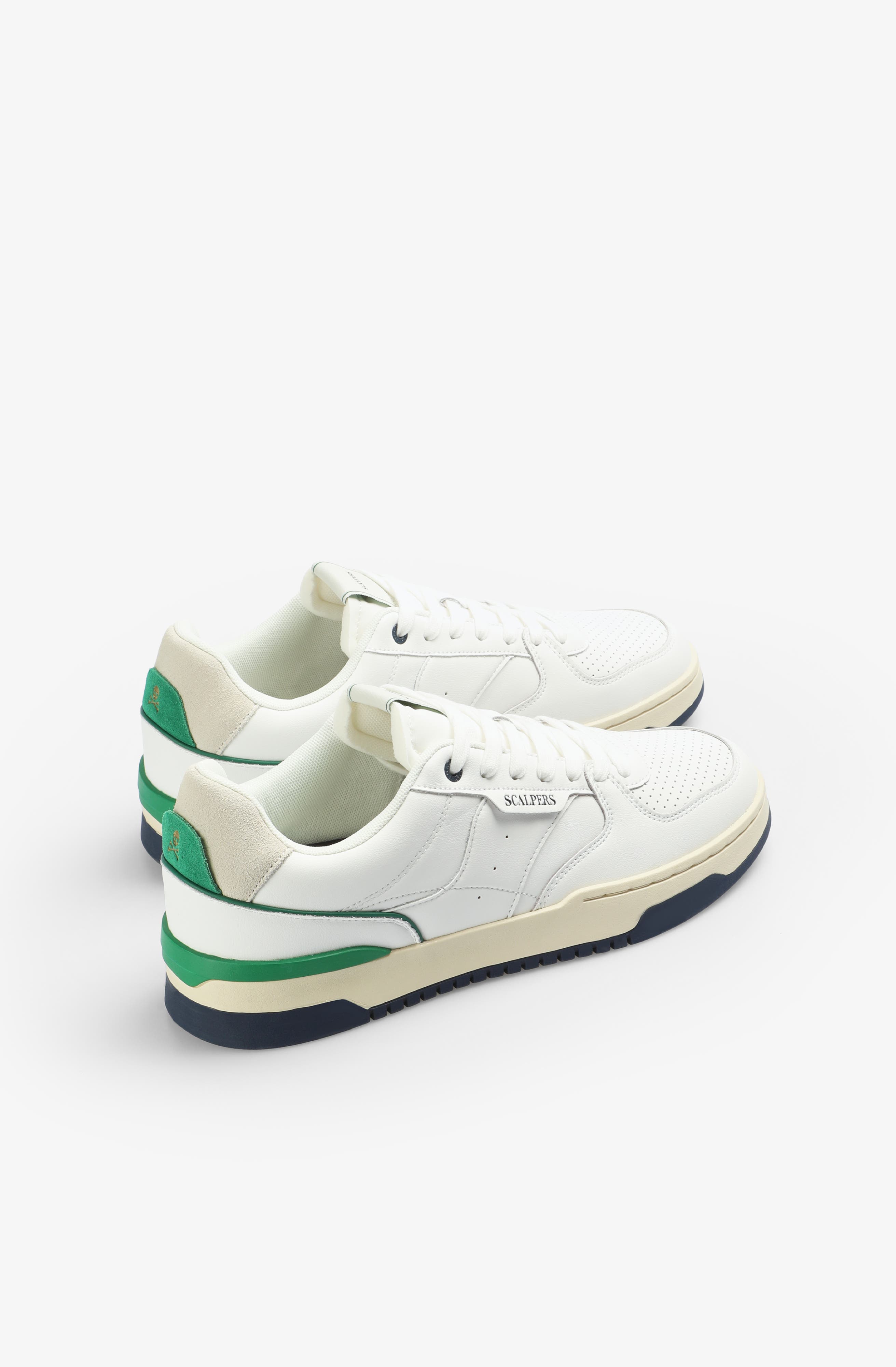 Scalpers Nualex Sneakers, Alternate, color, Off White Green