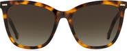 Carolina Herrera 55mm Square Sunglasses