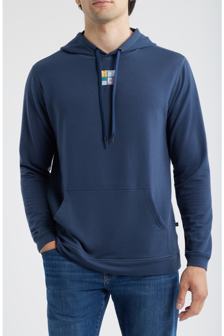 Hough Performance Golf Hoodie, Main, color, NAVY