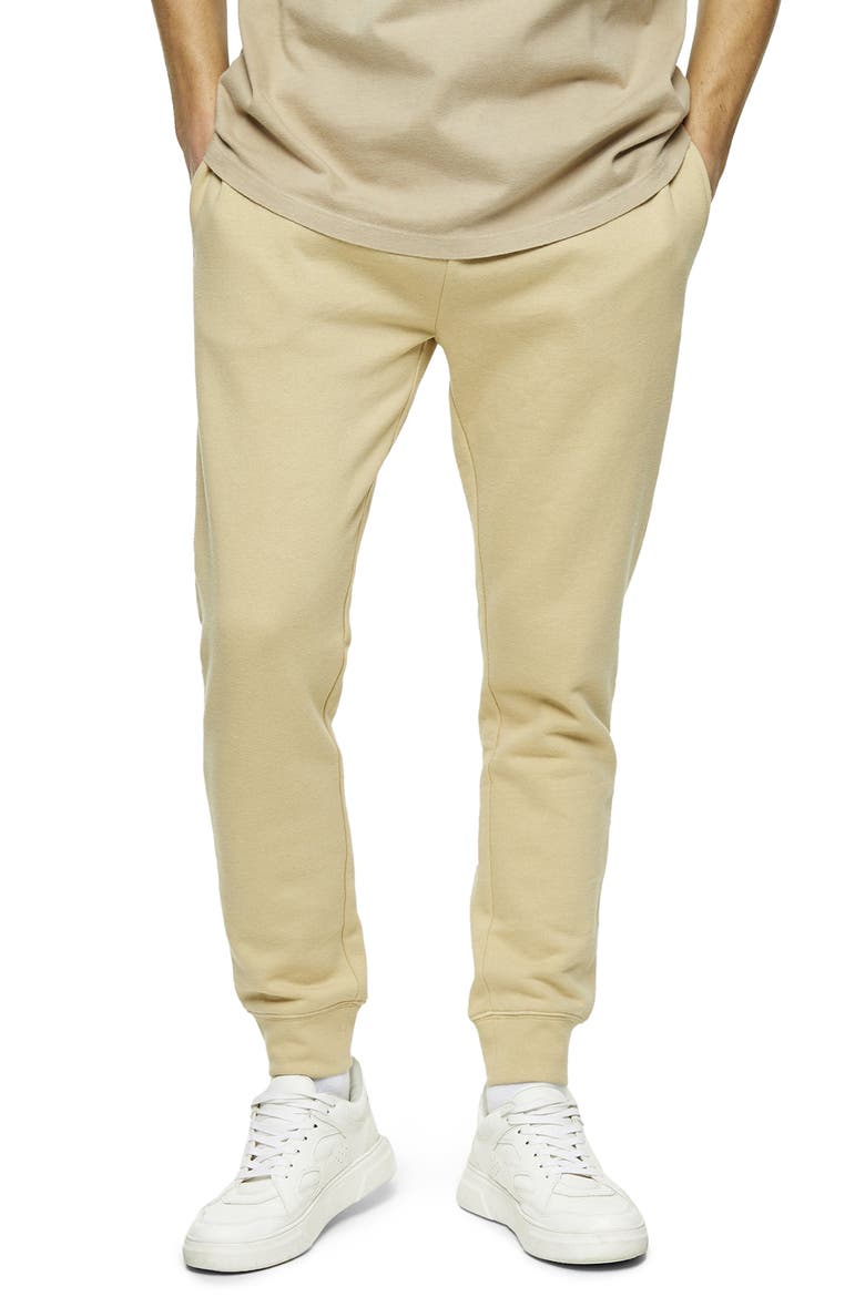 Dry Handle Skinny Fit Joggers, Main, color, STONE