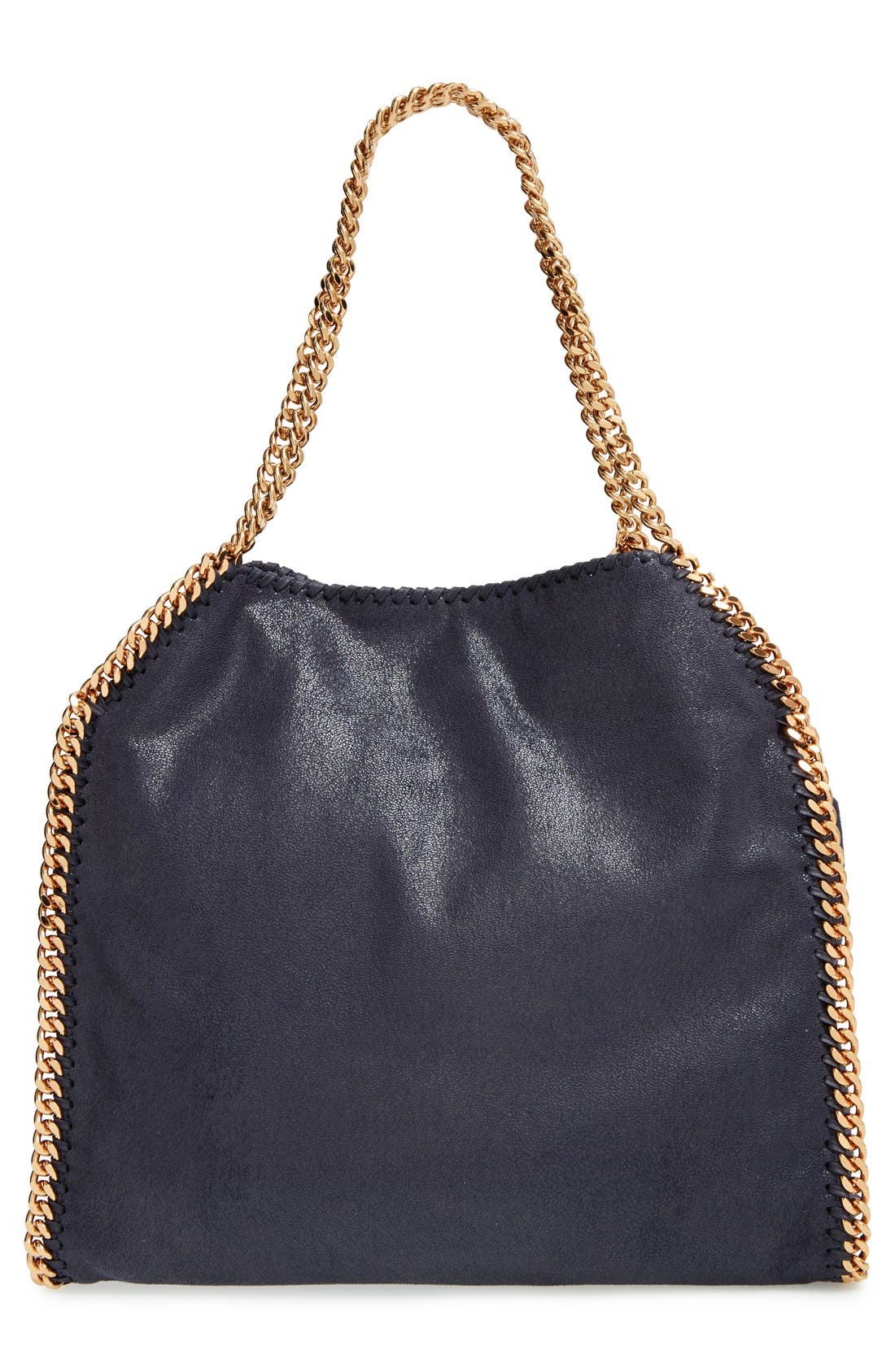 Stella McCartney 'Small Falabella - Shaggy Deer' Faux Leather Tote, Alternate, color, 