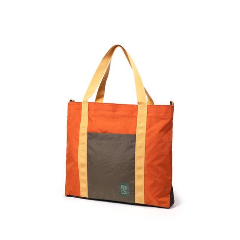 Mountain Essential Tote, Alternate, color, Woodland/Terracotta