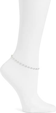 SHYMI Bezel Set Cubic Zirconia Anklet