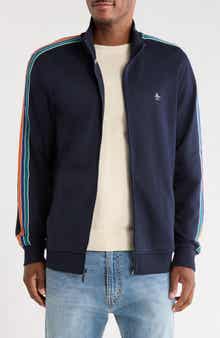 Stripe Fleece Track Jacket