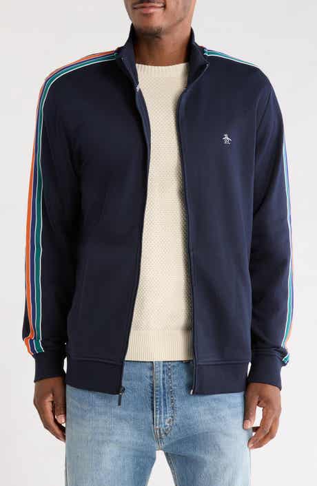 Stripe Fleece Track Jacket