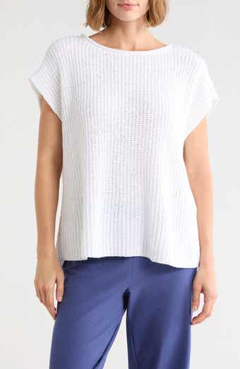 Organic Cotton Ballet Neck Sweater