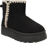 Seven7 Owen Embroidered Faux Suede Boot