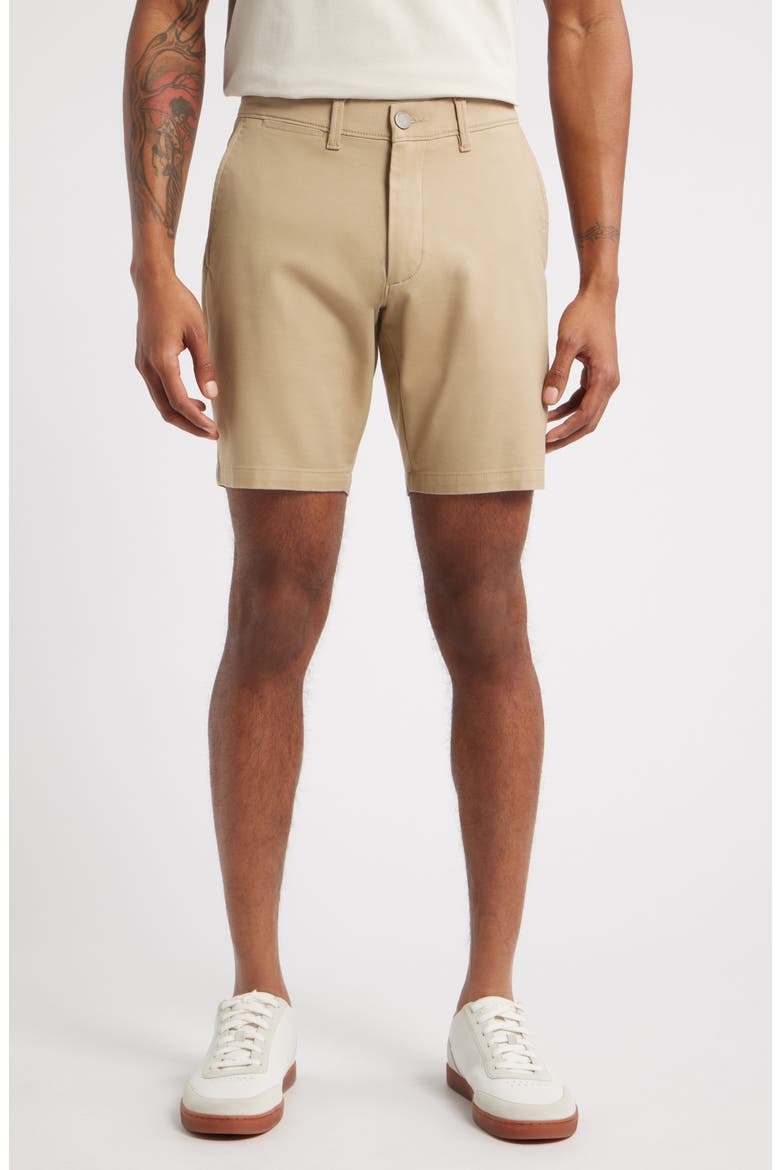 Jake Dynamic Performance Chino Shorts, Main, color, SEPIA