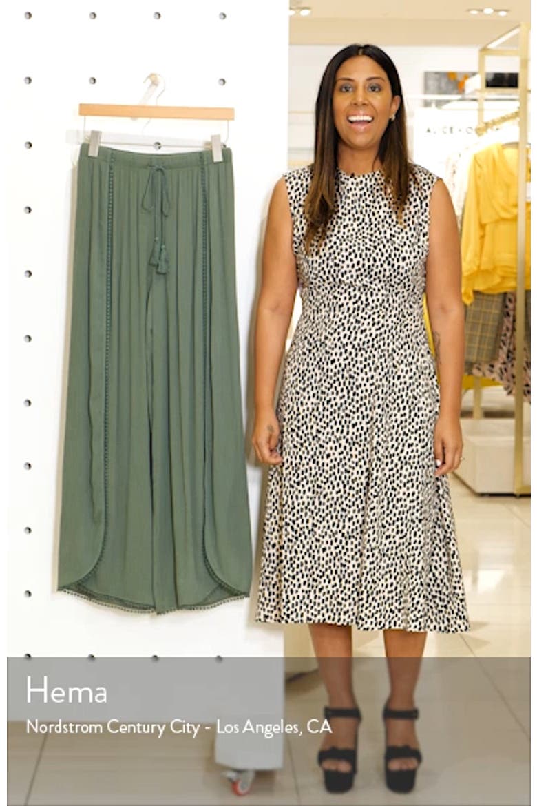 Ana Smocked Split Leg Pants video