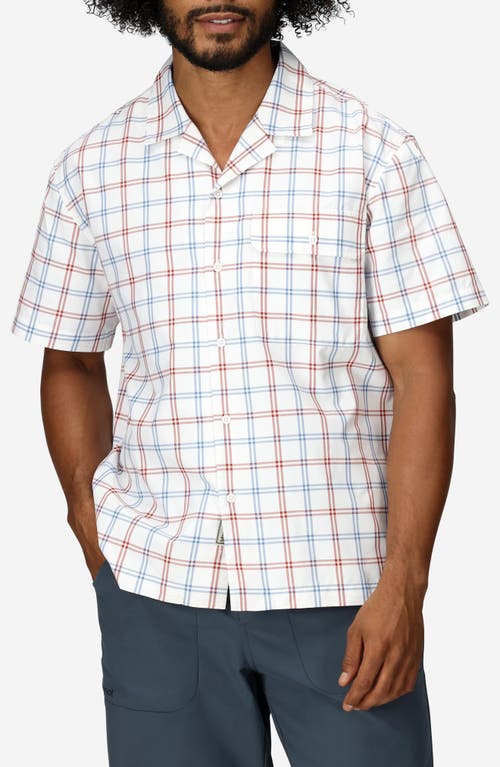 Marmot AirExchange SolarShield UPF Camp Shirt in Pearl Windowpane  product
