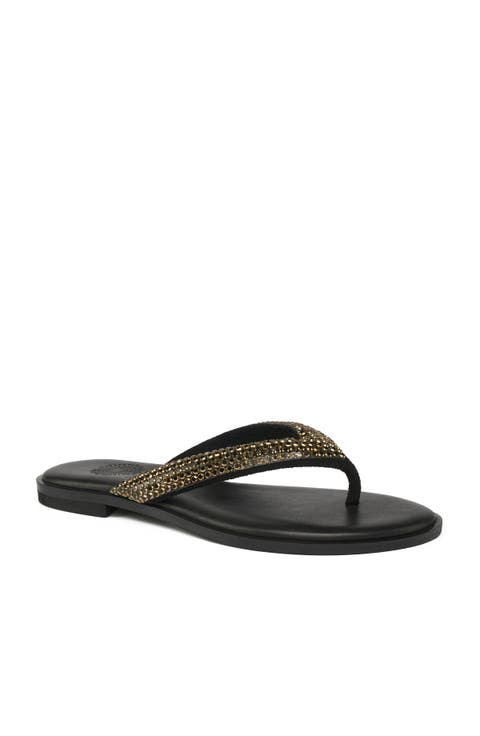 Patmos Crystal Flip Flop