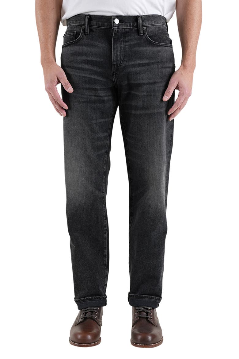 The Barrel Classic Straight Leg 14-Ounce Stretch Selvedge Jeans, Main, color, RICK