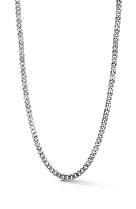 Men's Curb Chain Necklace