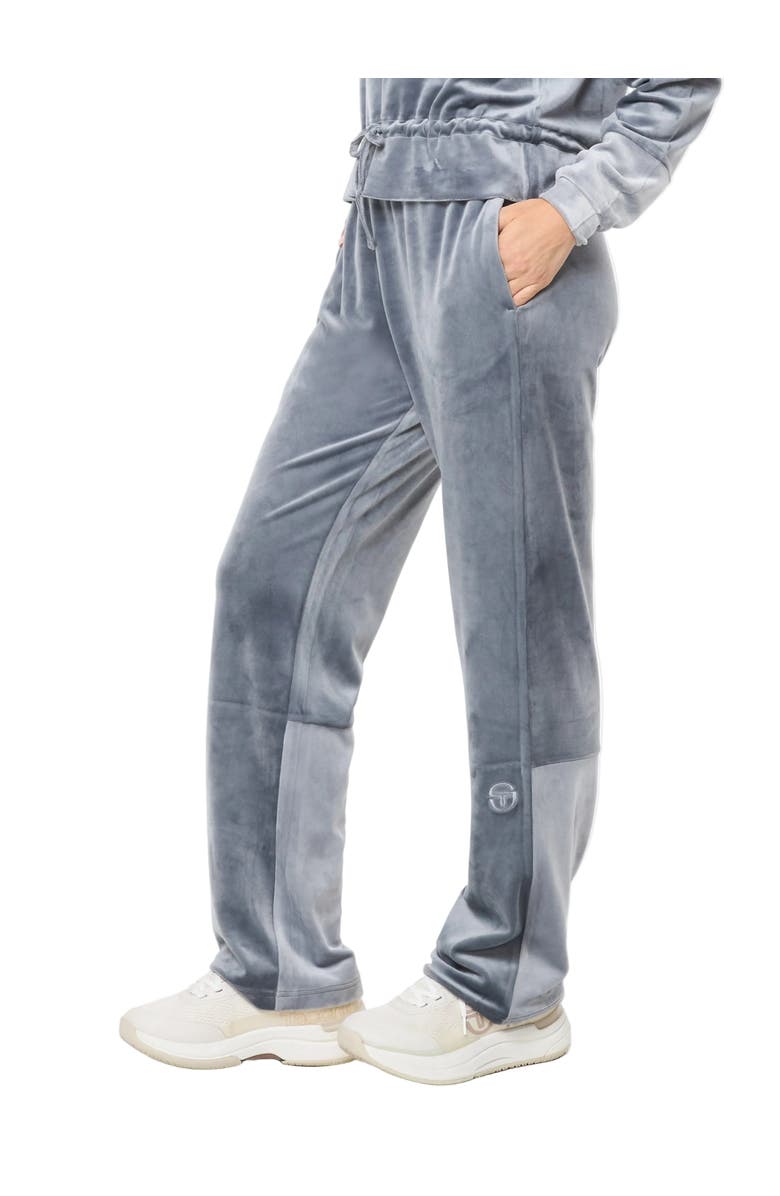 Sergio Tacchini Lina Velour Track Pant, Main, color, Quiet Shade