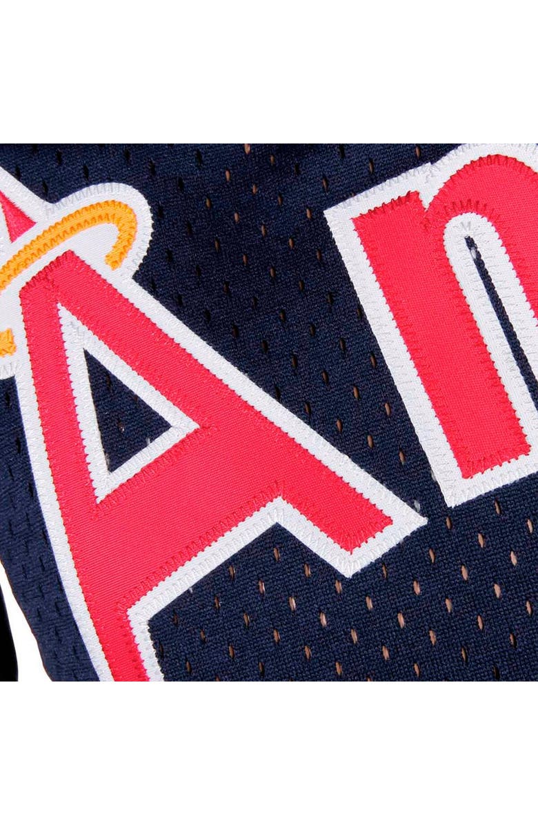 Mitchell & Ness Men's Mitchell & Ness Reggie Jackson Navy California Angels Cooperstown Mesh Batting Practice Jersey, Alternate, color, Navy