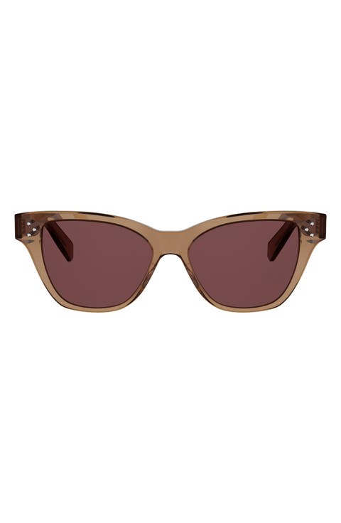 3 Dots 52mm Cat Eye Sunglasses