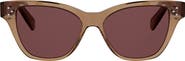 CELINE 3 Dots 52mm Cat Eye Sunglasses