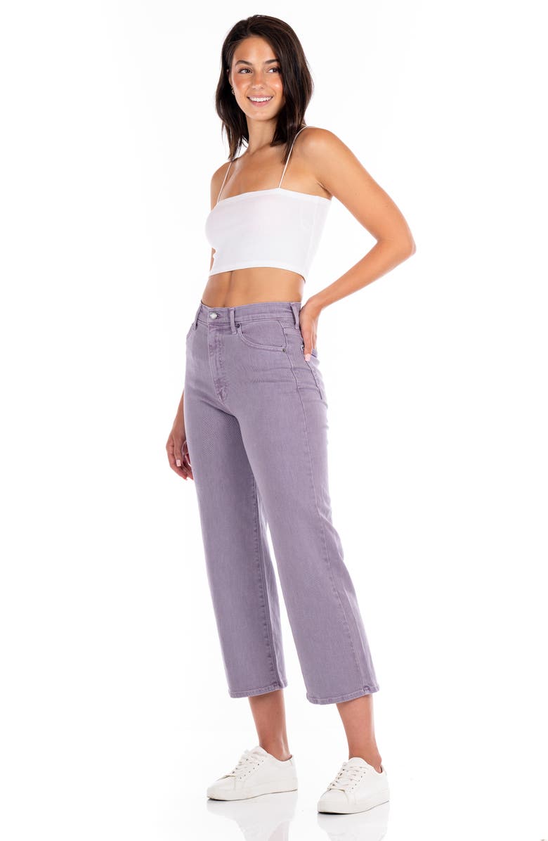 Modern American Savannah High Wide Crop Jeans, Alternate, color, 