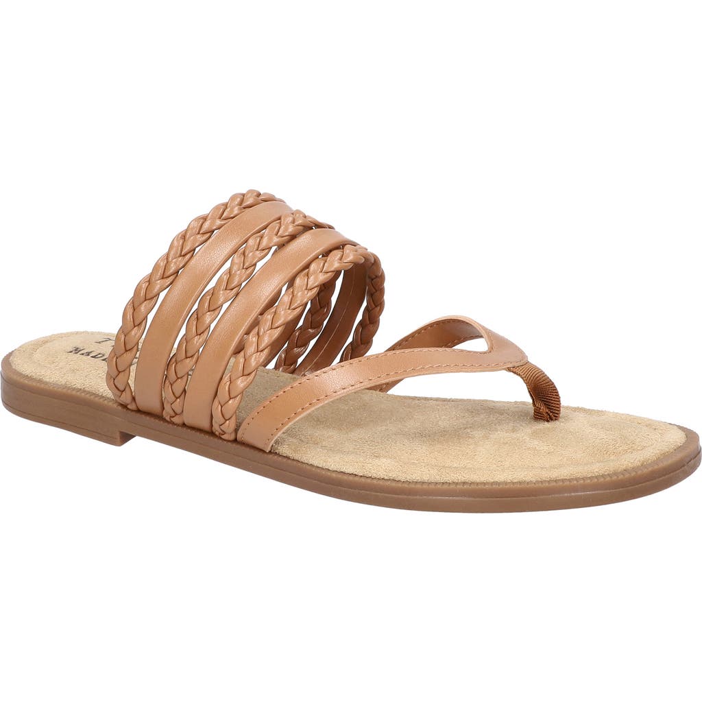 Tuscany By Easy Street® Anji Flip Flop In Tan