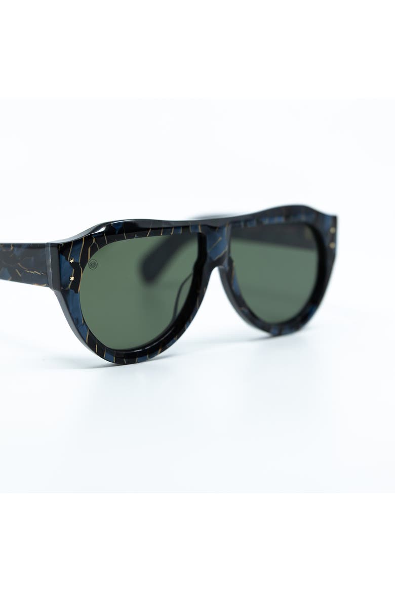 Otto Azurite Sunglasses, Alternate, color, Green