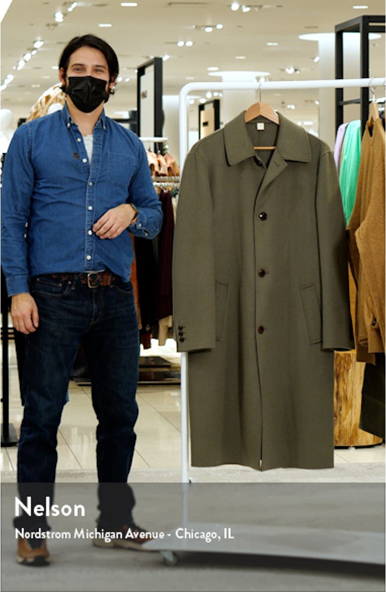 Powpow Wool Blend Car Coat, sales video thumbnail