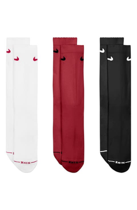 Everyday Elevated Assorted 3-Pack Dri-FIT Cotton Blend Crew Socks