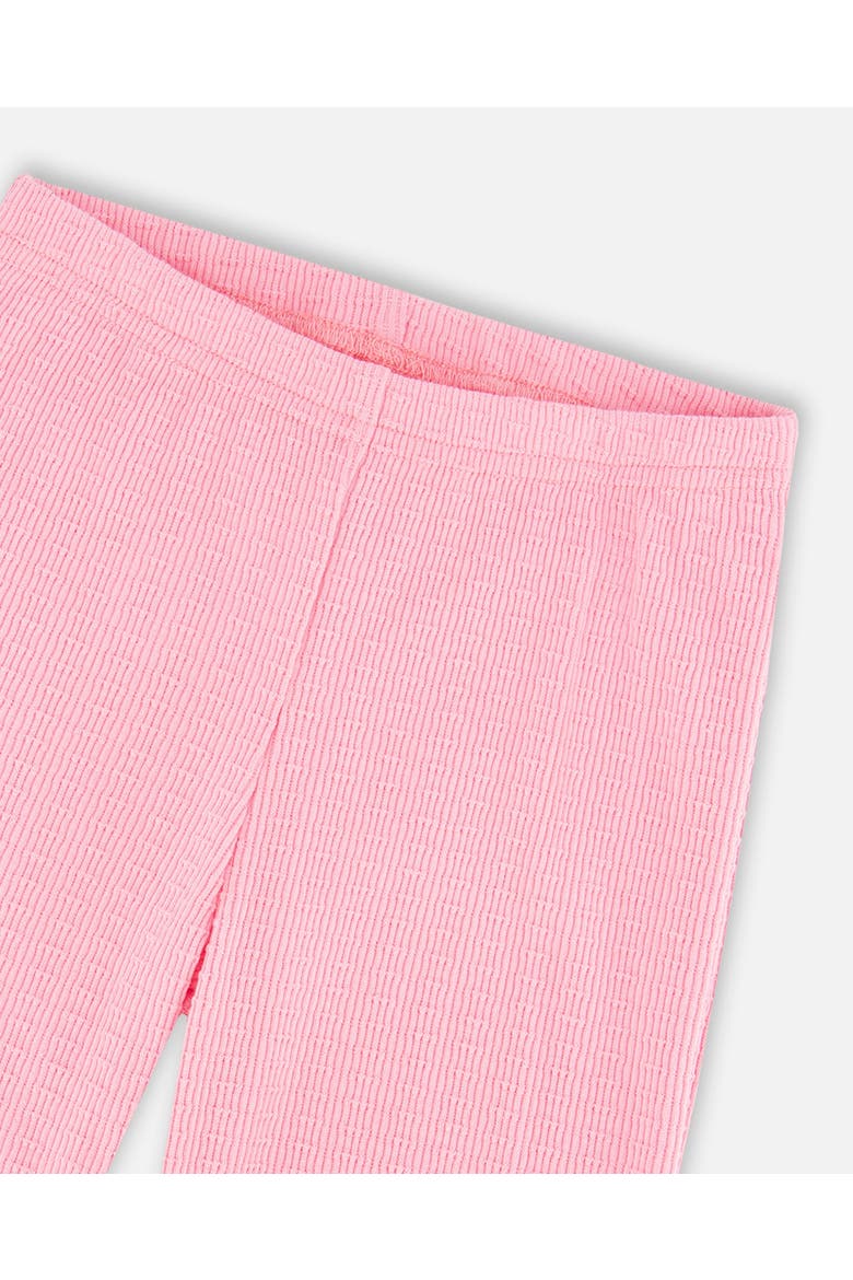 Crinkle Jersey Flared Bottom Leggings, Alternate, color, Pink
