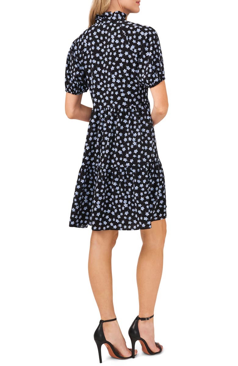 CeCe Brooke Ditsy Floral Minidress, Alternate, color, 