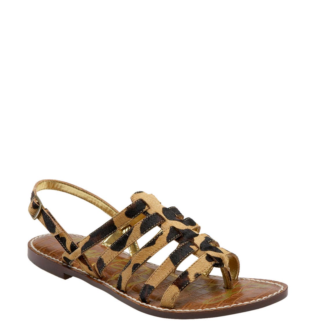 'Hamilton' Sandal, Main, color, LEOPARD