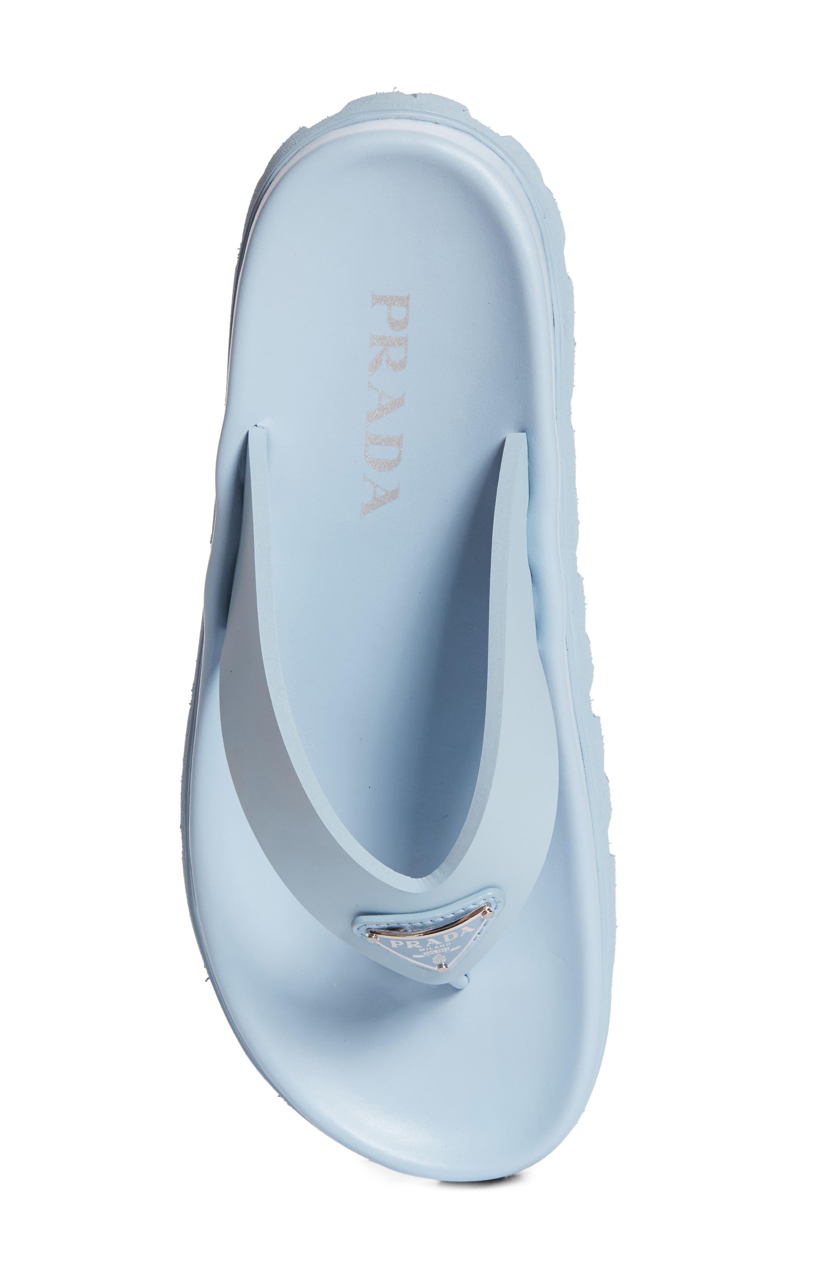 Lug Sole Flip Flop, Alternate, color, CIELO