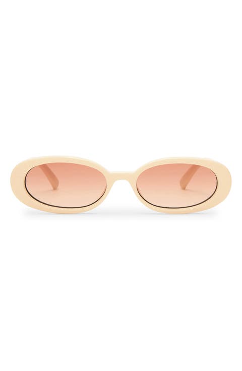 Outta Love 51mm Oval Sunglasses