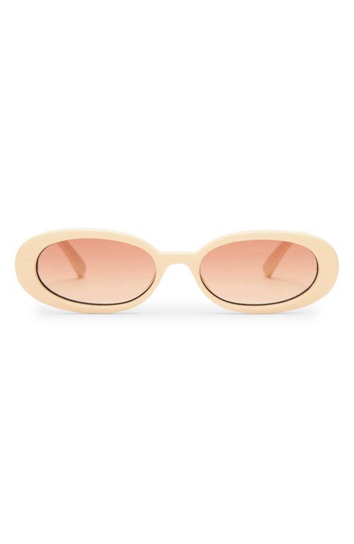 Le Specs Outta Love In Ecru/warm Brown Grad