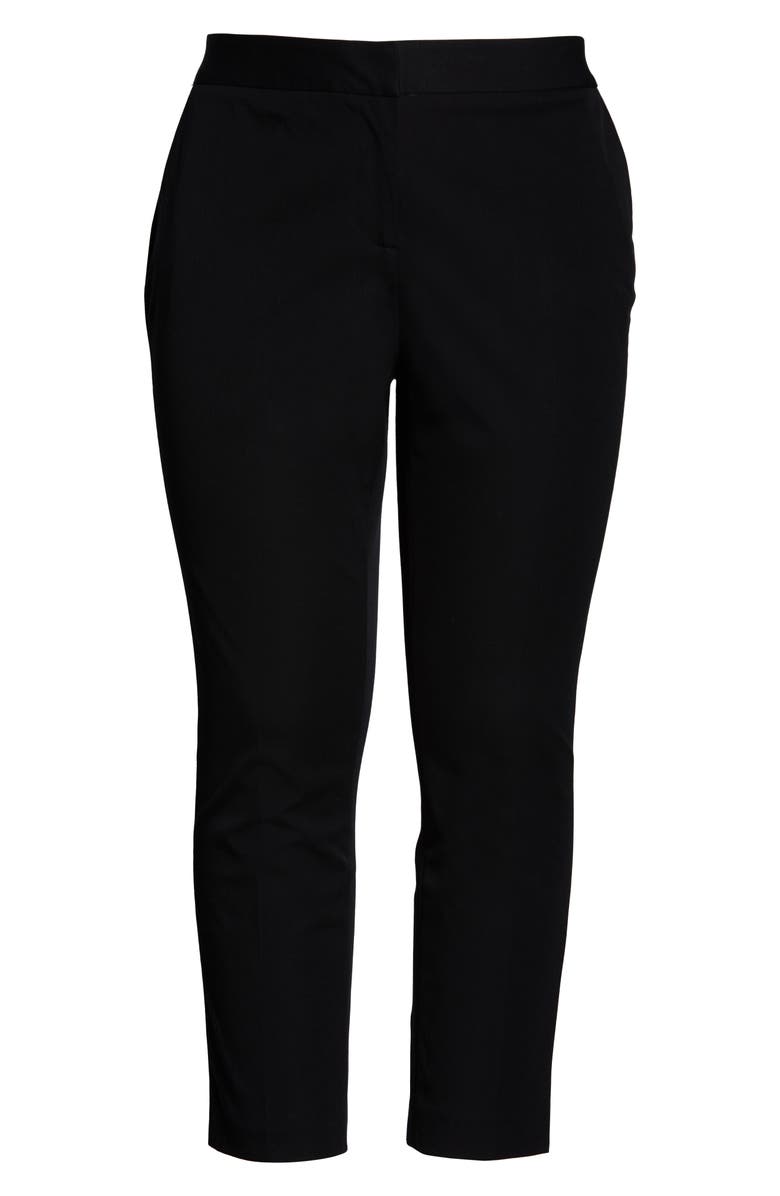 Vince Camuto Stretch Twill Crop Pants, Alternate, color, 