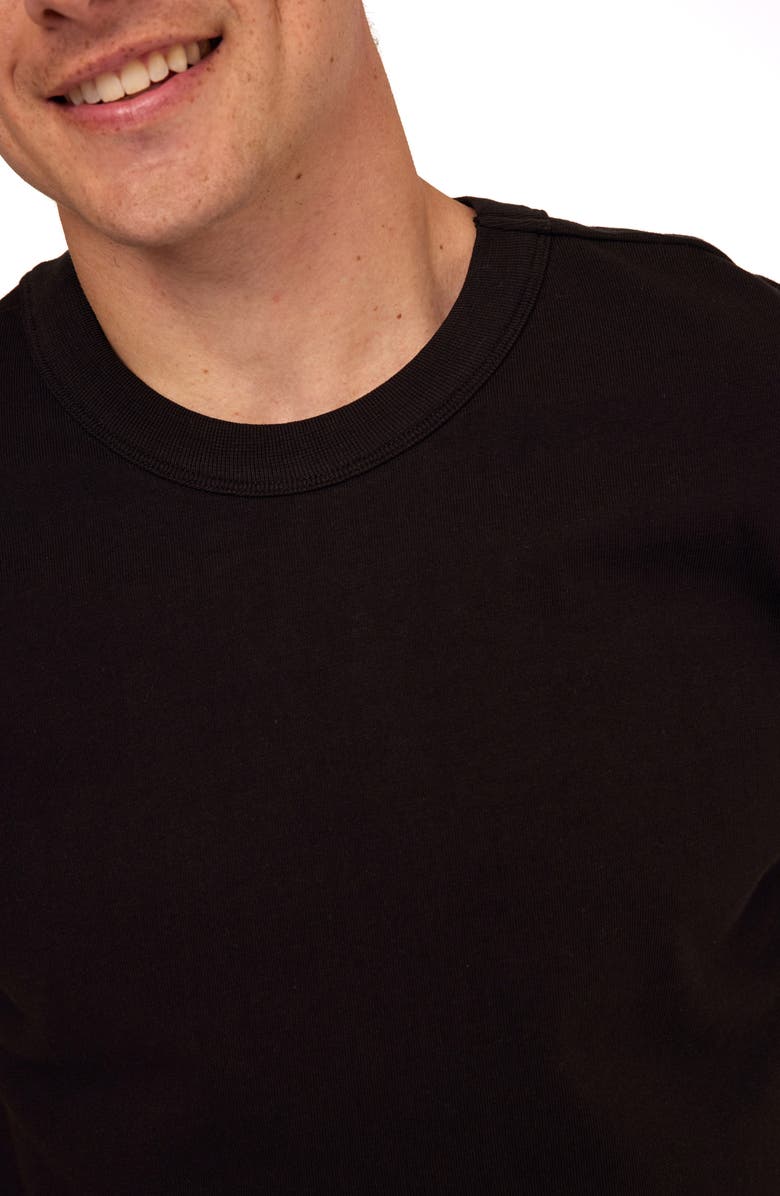 Threads 4 Thought Johnny Relaxed Fit Cotton Jersey T-Shirt, Alternate, color, Black