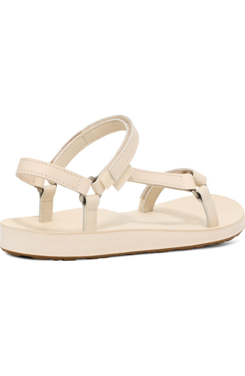 Teva Original Universal Slim Leather Sandal, Alternate, color, Birch