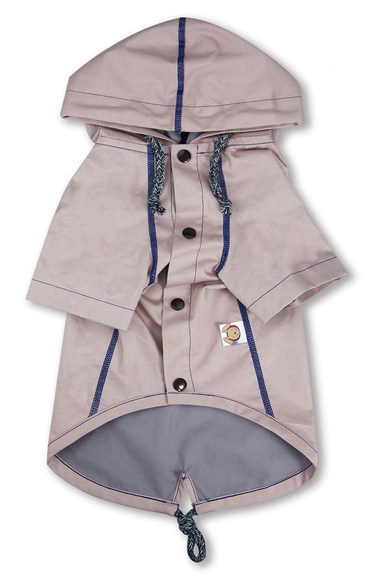 TOUCHDOG 'Cloudburst' Waterproof Reversible Dog Raincoat - Medium, Alternate, color, 