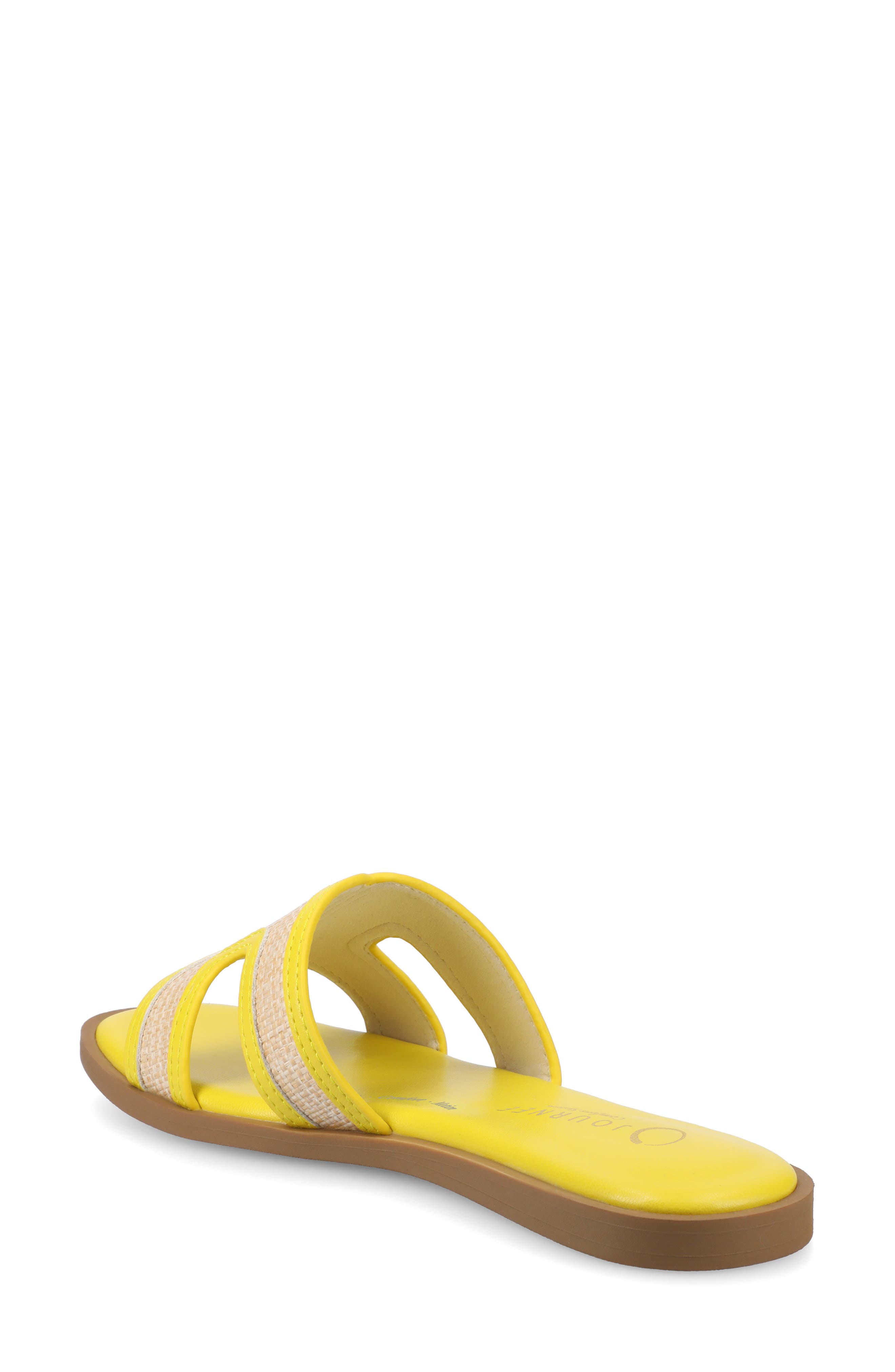 Primah Slide Sandal, Alternate, color, MANGO RAFFIA