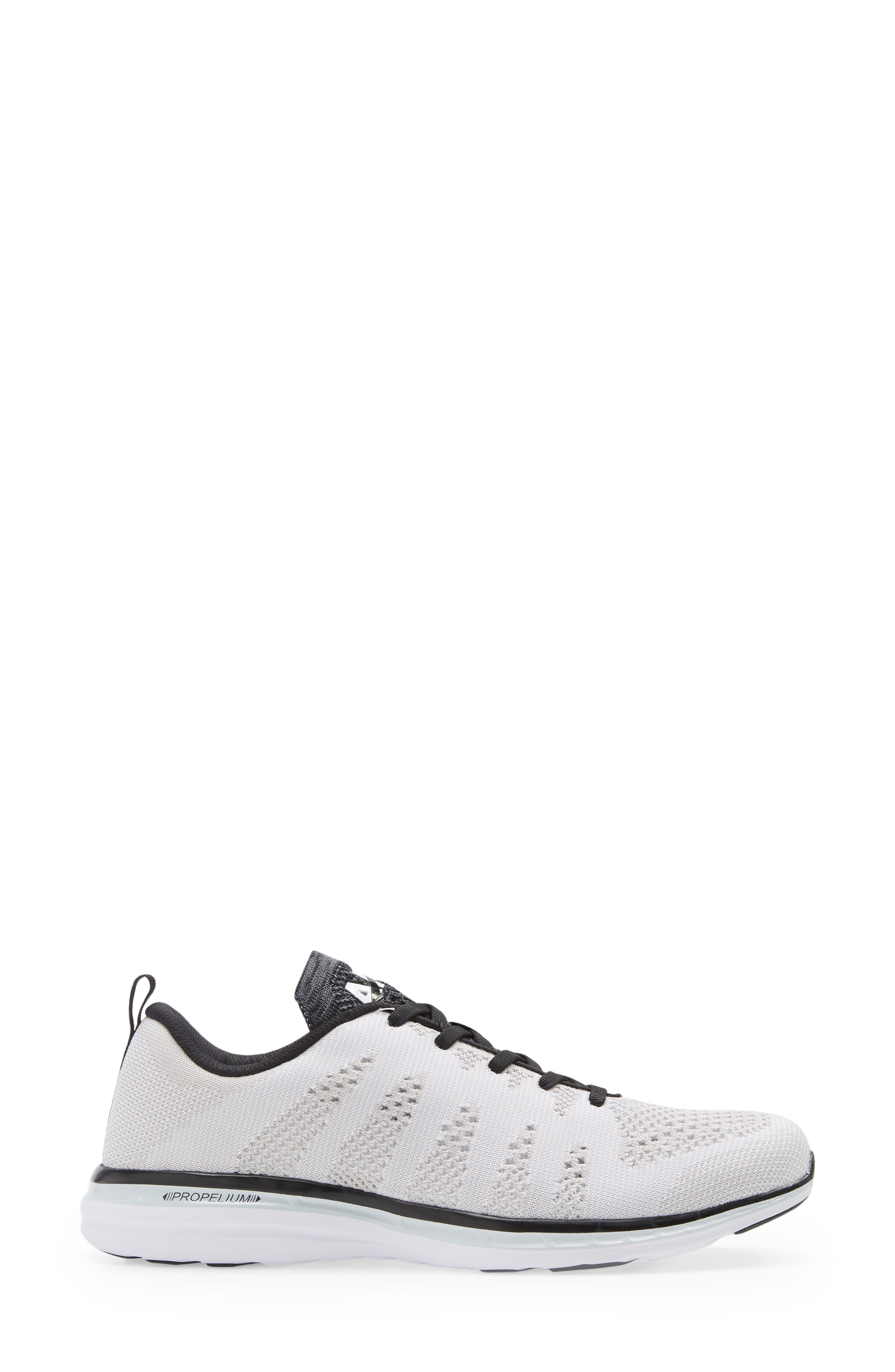 TechLoom Pro Knit Running Shoe, Alternate, color, WHITE/ BLACK/ COSMIC GREY