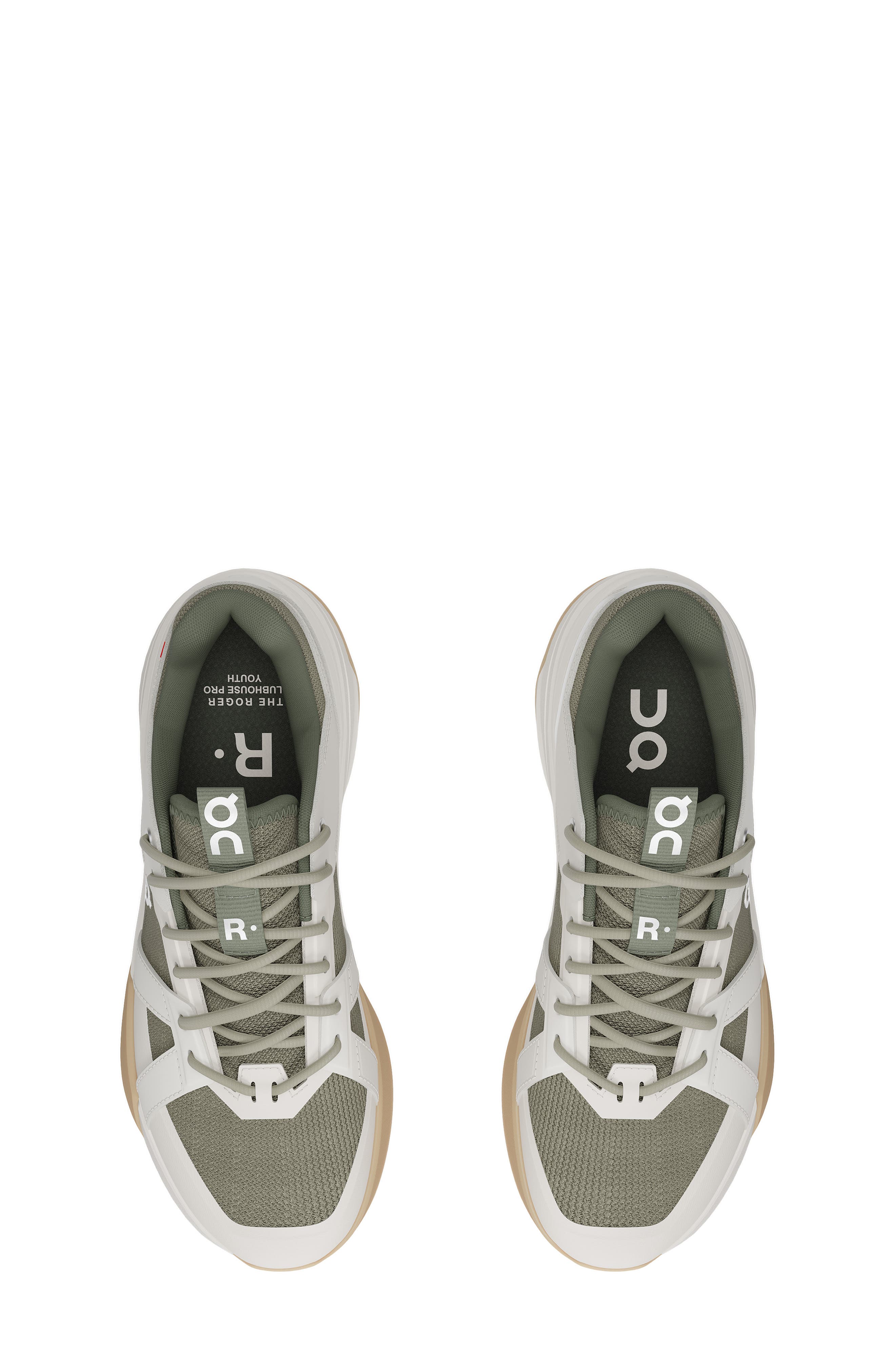Kids' The ROGER Clubhouse Pro Tennis Sneaker, Alternate, color, IVORY/ OLIVE