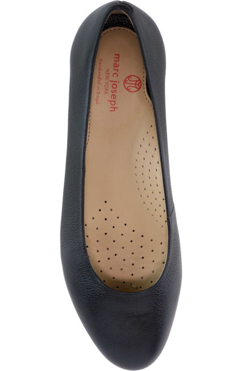 Marc Joseph New York Ferris Leather Ballet Flat, Alternate, color, Black Napa Soft