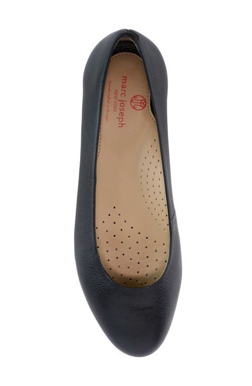 Marc Joseph New York Ferris Leather Ballet Flat In Black