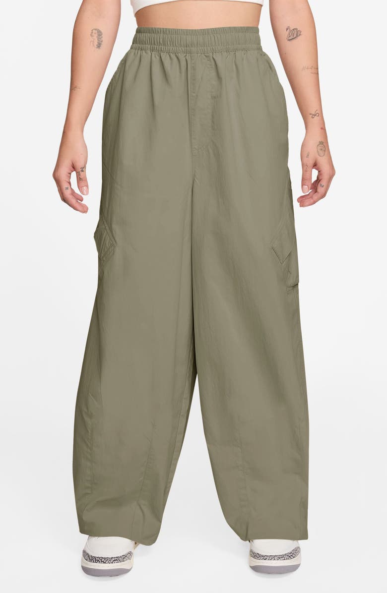 Jordan Chicago Parachute Pants, Main, color, Medium Khaki/ Medium Khaki