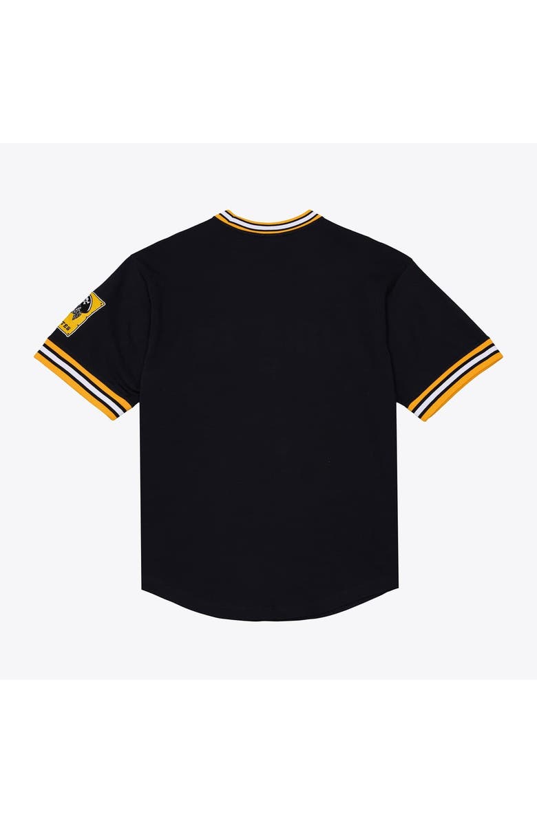 Mitchell & Ness Men's Mitchell & Ness Black Pittsburgh Pirates Wild Pitch Ringer T-Shirt, Alternate, color, Black