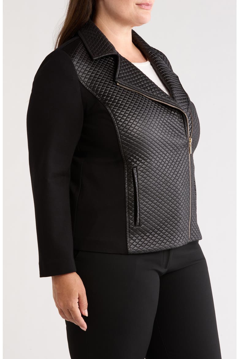 Asymmetric Moto Jacket, Alternate, color, ANNE BLACK