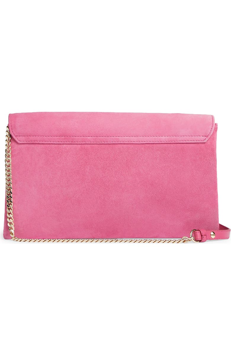 LK Bennett DORA CLUTCH, Alternate, color, Sweet Pea