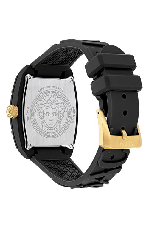 Versace Dominus Lady 44mm In Black