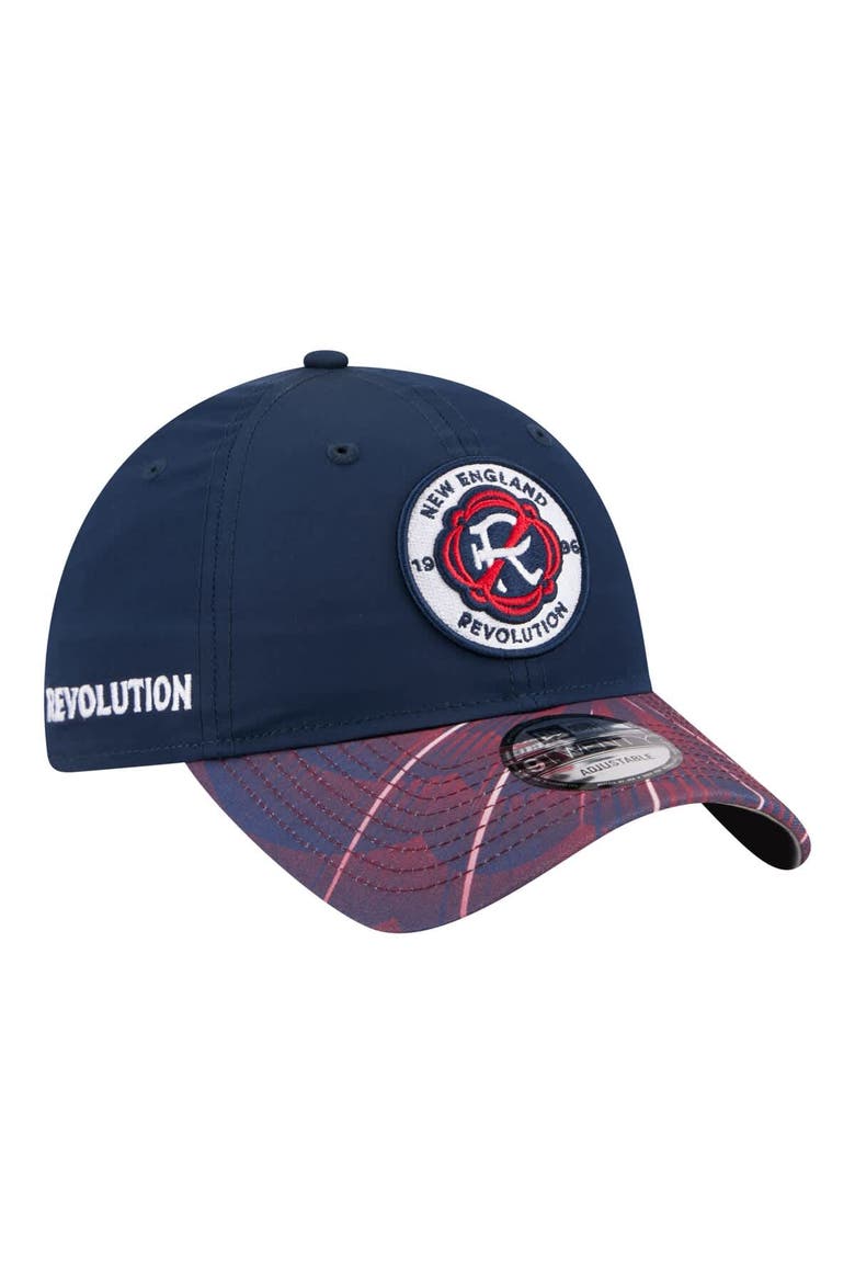 Men's New Era Navy New England Revolution 2026 Jersey Hook 9TWENTY Adjustable Hat, Main, color, Navy