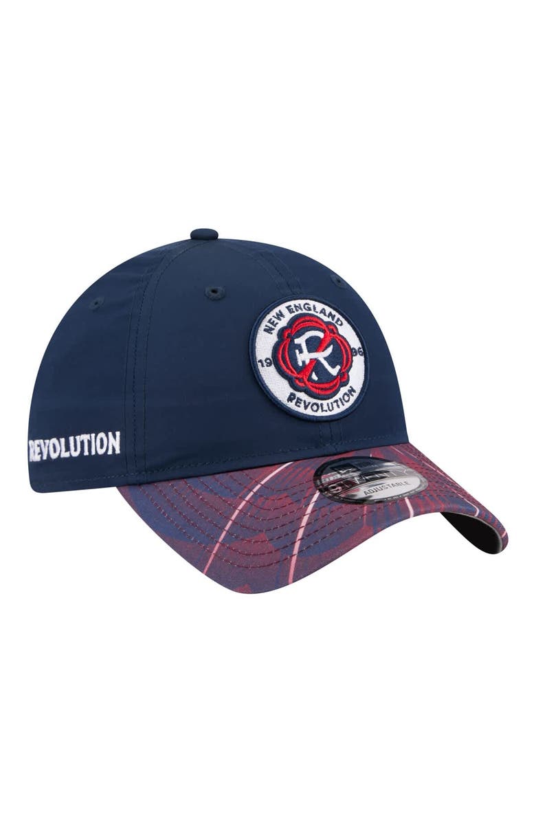 New Era Men's New Era Navy New England Revolution 2026 Jersey Hook 9TWENTY Adjustable Hat, Main, color, Navy