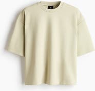 H&M Oversized Fit Scuba Knit T-shirt