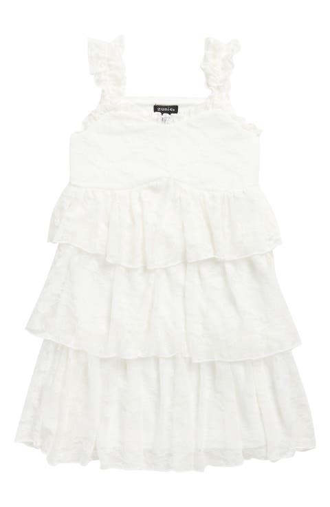 Kids' Tiered Lace Dress (Big Kid)